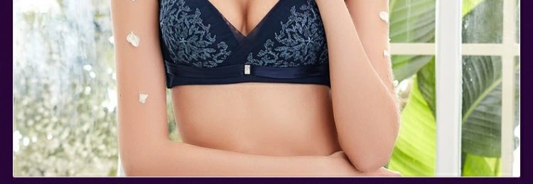 Trang web chính thức của Eve 2018 bra mùa thu và mùa đông không có vành thoải mái loại điều chỉnh silicone mỏng tập hợp các bộ sưu tập đồ lót vú quần xì nữ