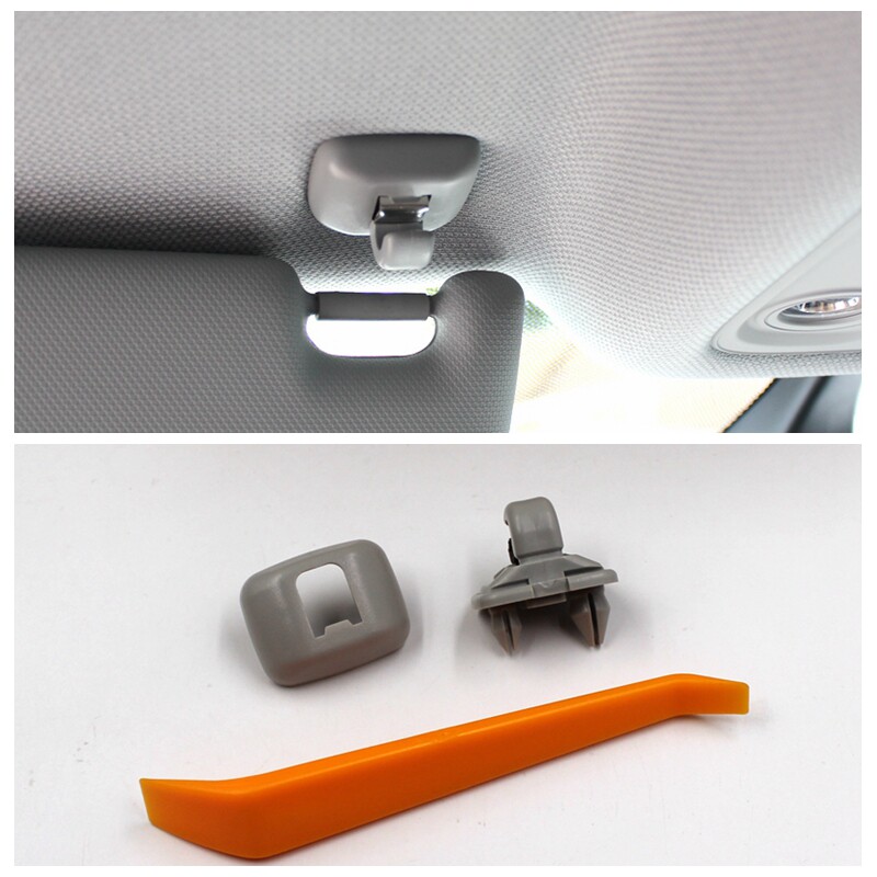 Adapted Audi A4L A3 A3 Q5 Q3 A6L A6L visor buckle light blocking board Hook Base Bracket