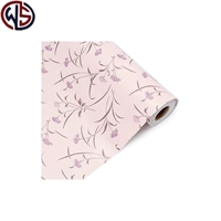 Сиреневый, в цветочек