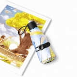 Зонтик, маленькая портативная капсула на солнечной энергии, УФ-защита