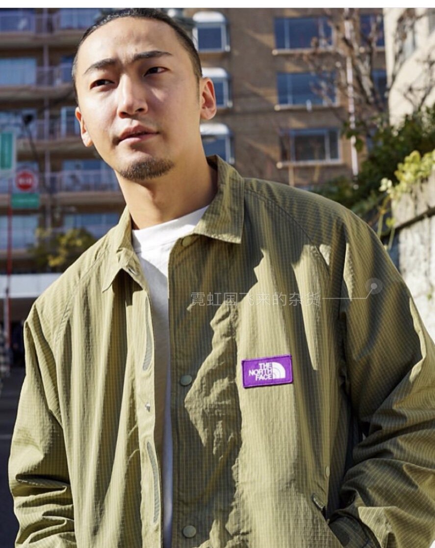 现货TNF紫标Color Ripstop Mountain Wind 