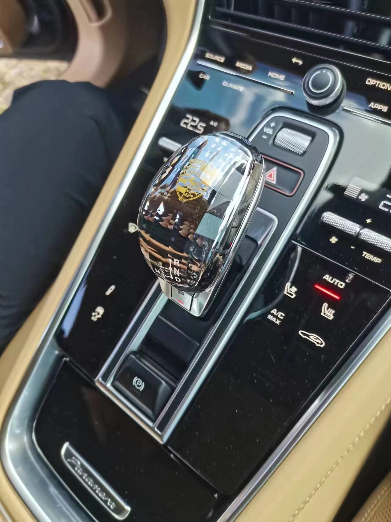 🚗保时捷水晶档把改装，豪车内饰升级新风尚，让你的座驾更闪耀 -水晶档把-淘宝好物网