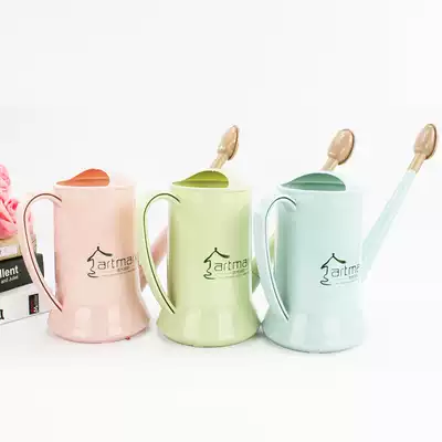 Interesting gardening balcony planting flowers growing vegetables long tube sprinkling kettle watering Kettle brand new resin long tube detachable G15