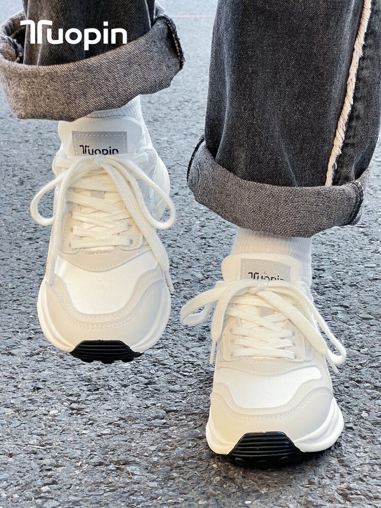 Новинка; женская спортивная обувь Forrest shoes; коллекция 2024 года; сезон осень-зима; новые легкие кроссовки для папы на толстой подошве; универсальные повседневные кроссовки Изображение 1