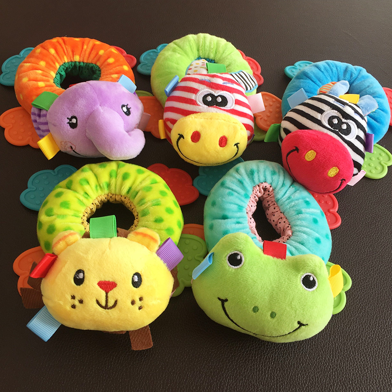 0-3-6 0-3-6 months in hand to catch a rattle baby animal handshaking bar BB baseball baby training for gripping puzzle toys