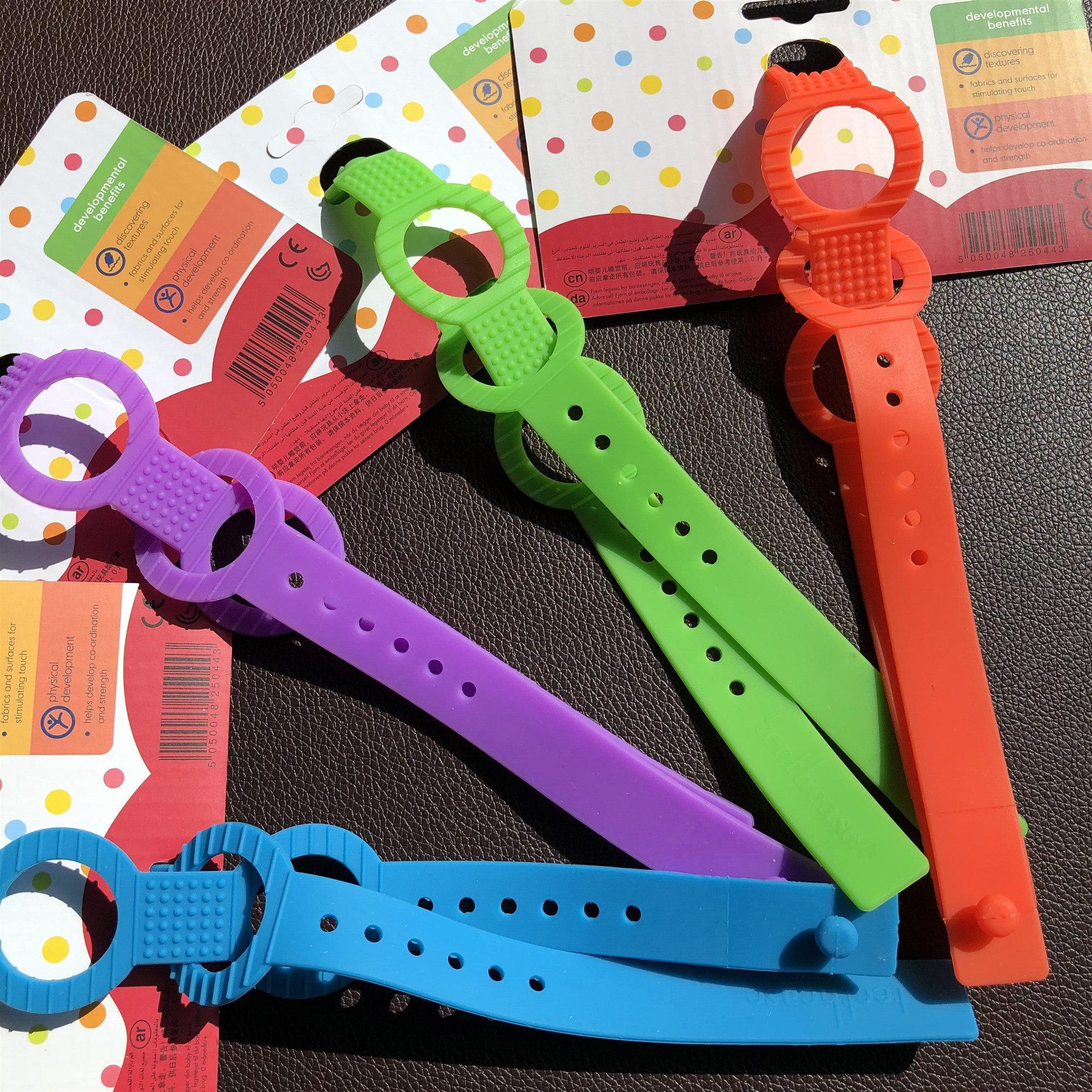 Canadian original imported baby pacifier anti-drop chain with baby bottle anti-drop chain silicone sling toy