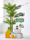 Decorative Scene Setup Ocean Beach Theme Window Display Green Plant Landscaping Shopping Mall Dp Spot Summer Display Landscaping Ornaments