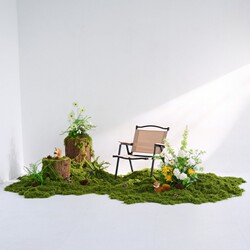 Simulated Moss, Fake Moss Turf, Bionic Artificial Turf, Ferns, Landscaping, Courtyard Green Plants, Micro-Landscape Decoration