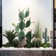 Indoor Large Artificial Cactus Landscaping, Cactus Column, Cactus, Tropical Desert Style Artificial Succulent Plant Potted Plant