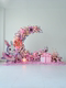 Artificial Flower Birthday Scene Floral Arrangement Decoration Landscape Aesthetic Ambiance Indoor Scene Landscaping Large Ornaments
