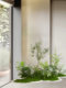 Simulated Green Plants for Landscaping, High-End Light Luxury Micro-Landscape, Indoor Courtyard, Bionic Fake Plants, Floor-Standing Ornaments, Decoration and Arrangement