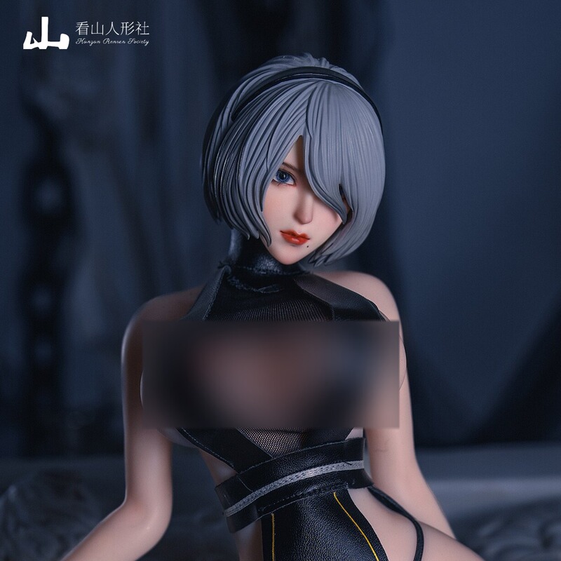 In Stock Lingyun Studio Three-Quarter Scale Nier: Automata 2B Realistic Silicone Doll Articulated Figure Trendy Toy Display Piece