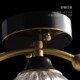 All-Copper Ceiling Light for Hallway Entrance, Simple Modern Lamp, Nordic Style Foyer Light, Bird-Shaped Creative Corridor Lighting