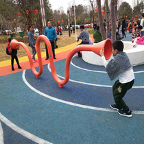Outdoor mouthpiece Childrens Pleasure Equipment Large Kindergarten Park Interactive device Horn Mouthpiece factory