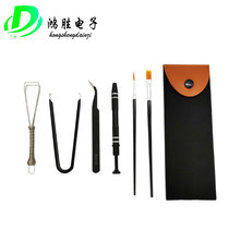 Mechanical keyboard cleaning tool set Keyboard cleaning tool cross-border source manufacturer Steel wire keycap puller