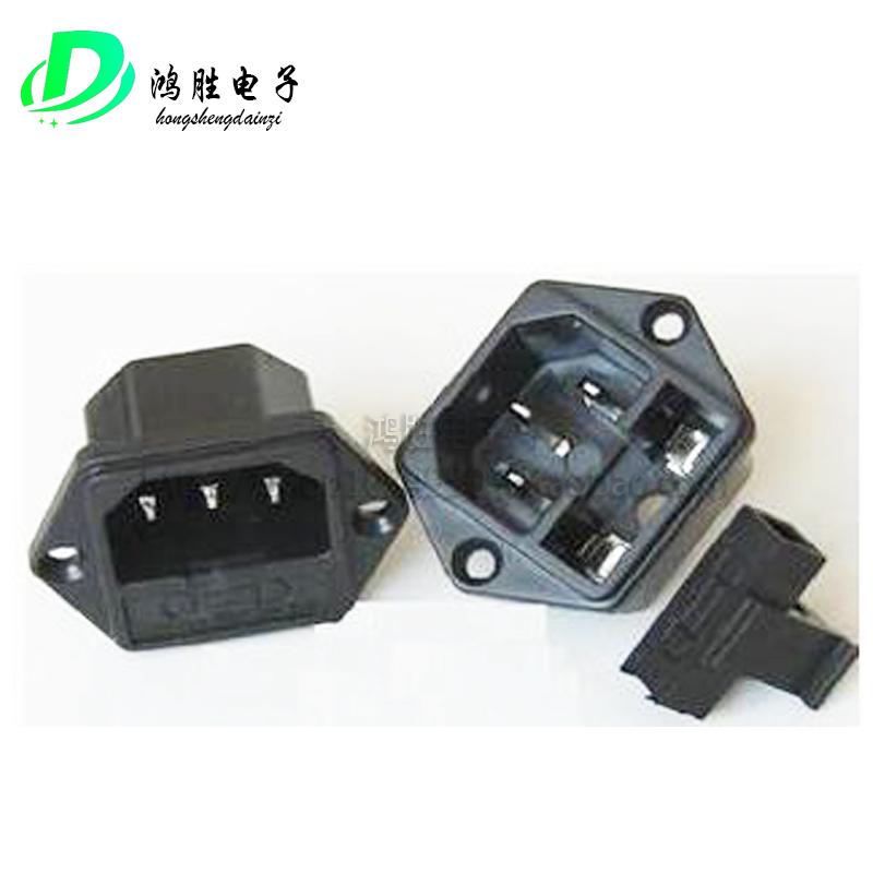 Three-phase fuse power socket AC power socket