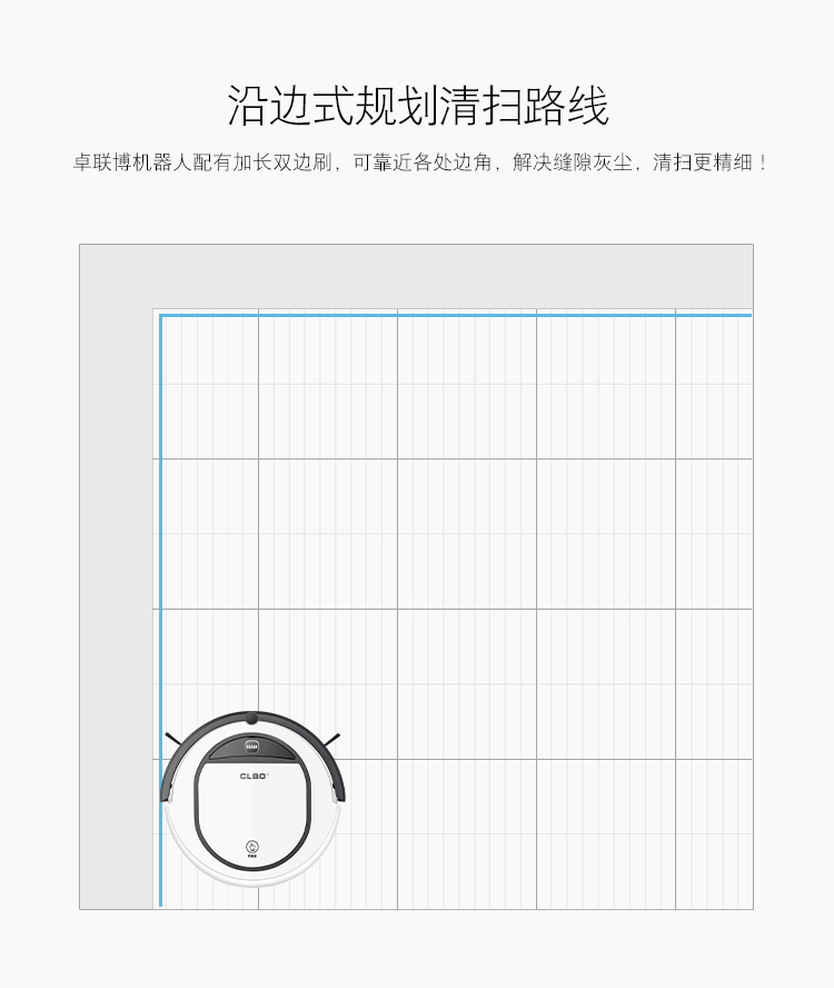 Máy hút bụi gia đình CLBO / Zhuo Lianbo siêu mỏng thông minh tự động máy chà sàn - Robot hút bụi máy thổi bụi công nghiệp