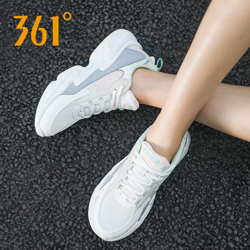 361 sneakers women 2021 Summer new web face women's shoes Old daddy shoes casual light soft-bottom shoes schoolgirls