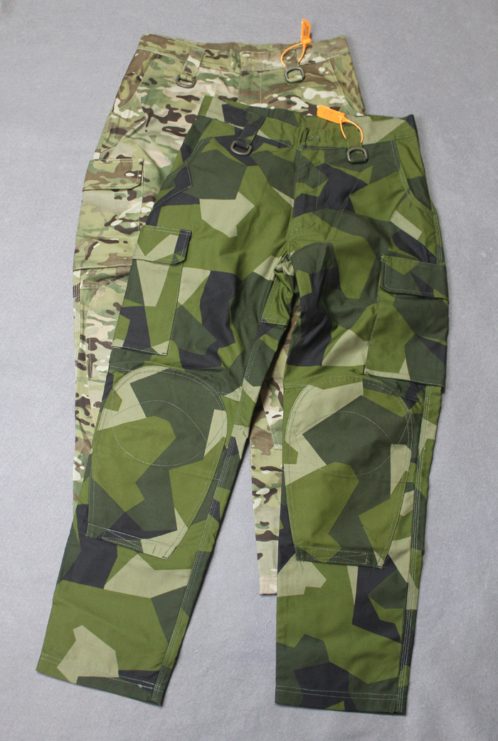 Hardcore camouflage pants tactical pants thick spring and autumn and winter men's outdoor multi-bag overalls can add knee pads