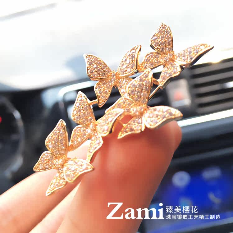 Broche femme en Zircon diamant - Ref 1172541 Image 7