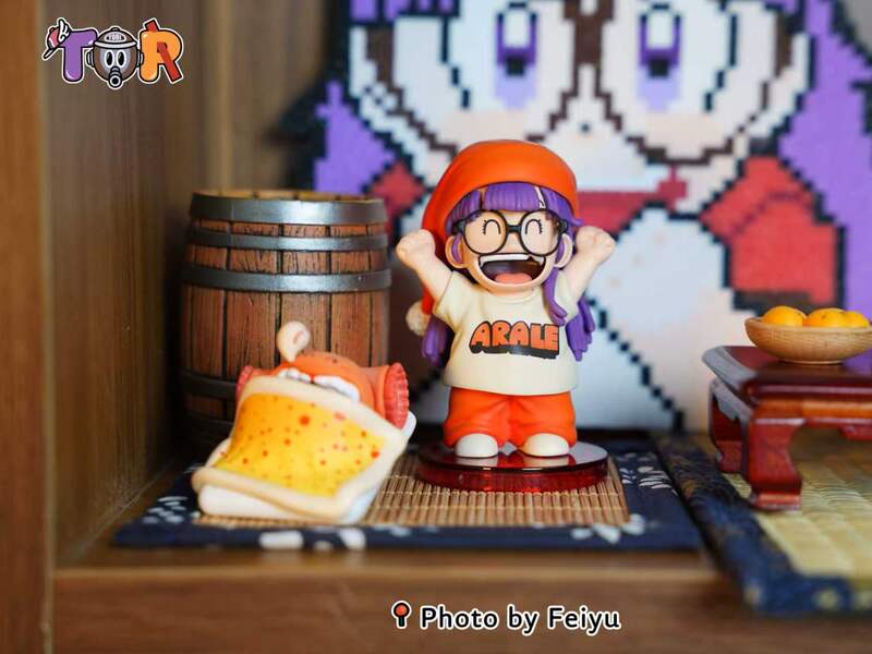 (Chili Gk) Tor-Studios Wcf Arale Series 014 Good Morning Arale & Little Sun