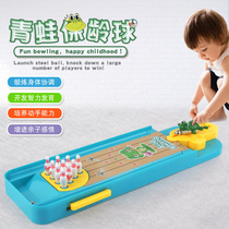 Shake-up Puzzle Interactive Toys Children Dedicated to Training Frog bowling Penguins Icebreaking Parent-child Table Games