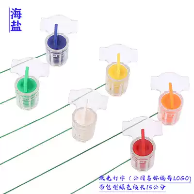 Self-produced sea salt application blockade disposable lead seal plastic with wire rotary logistics tanker electricity meter water meter MS-1