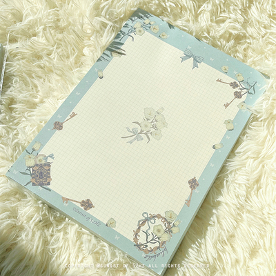 52 Гц 丨 Little Fresh Wind Delite Cangs B5 Grid Paper Paper Book Book 120G Daolin Paper Learning Paper