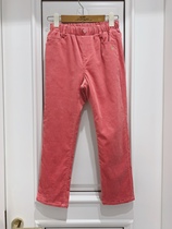 Support inspection 2121 winter womens eek girl strippery plus velvet casual trousers EKTO94V21BTO94V21B