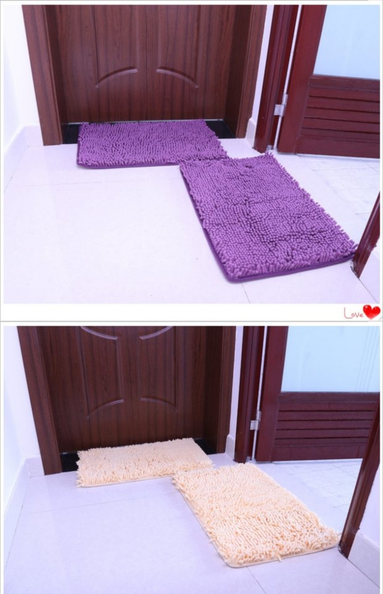 Dày chenille thảm thảm sàn thảm chùi chân phòng ngủ phòng tắm mat thảm không trơn trượt thấm phòng khách thảm đệm ghế - Thảm sàn thảm gấp cho bé