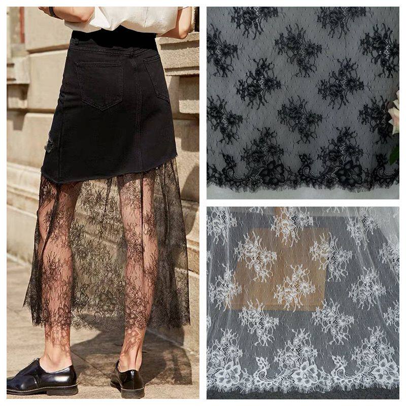 Width 1 5m 3 m Price Export Soft Web Lace Lace Lace Fabric Embroidery Clothing Wedding Accessories