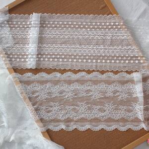 Mesh Fabric Is Soft and Skin-Friendly, Elastic Lace Trim, Clothing Splicing Decoration Material, DIY Underwear and Panty Sleeve Trim Accessories