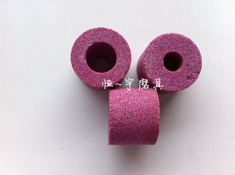 PA chrome corundum grinding wheel inner circle grinding wheel 60# single-sided concave grinding wheel red corundum grinding wheel 50x40x16mm