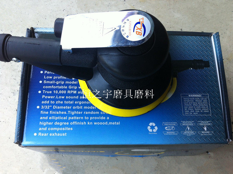 Taiwan imports with vacuum pneumatic polishing sandpaper machine pneumatic 5 inch disc sandpaper machine grinding machine dry grinding machine