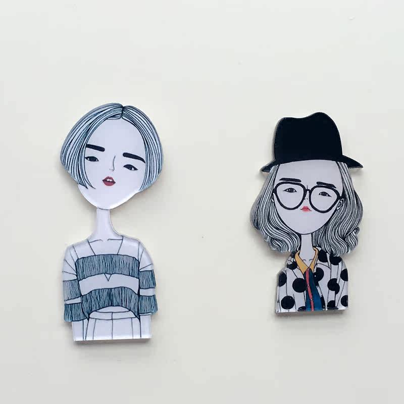 Broche en plexiglas - Ref 1181875 Image 4