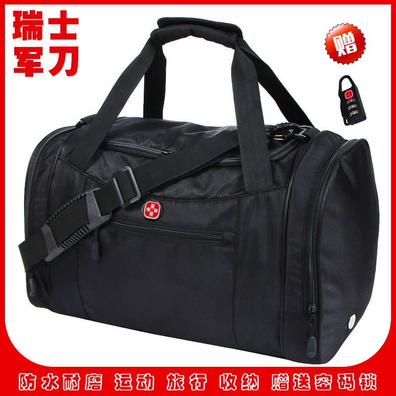 Swiss Army Knife Travel Bag Men's Large Capacity Hand Oversize Travel Grand Boarding Single Shoulder Men's Luggage Bag