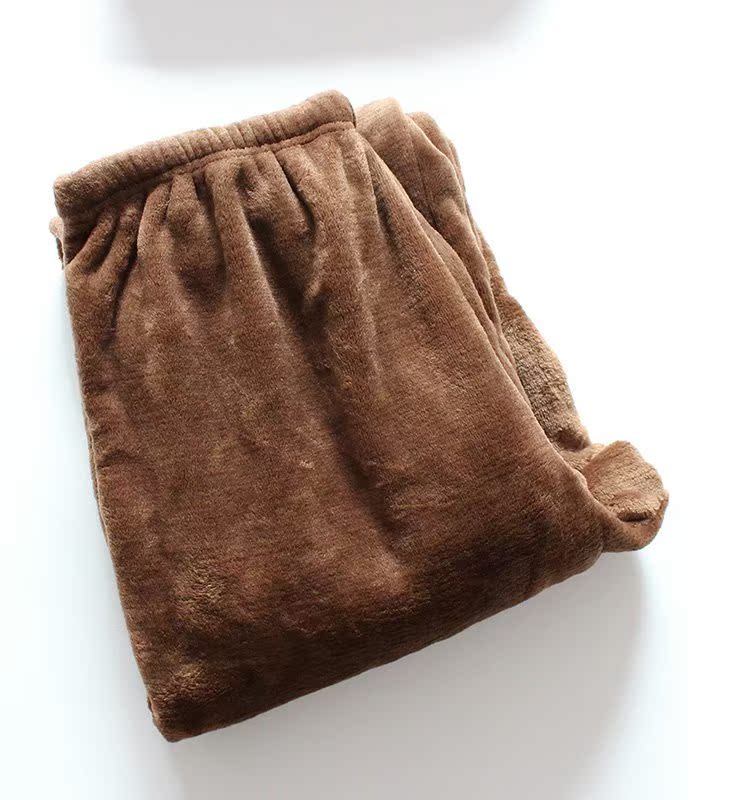 Mùa đông flannel đồ ngủ nam và nữ mùa thu dày cỡ lớn san hô nhung nước nhung lỏng ấm nhà quần quần ngủ nam