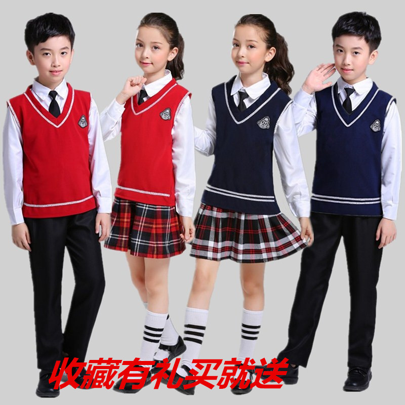 Trang phục hợp xướng thiếu nhi, học sinh tiểu học và trung học, thơ, đọc sách, nhóm nam và nữ, bộ quần áo biểu diễn, áo dài tay, trường Anh áo khoác trẻ em 10 tuổi