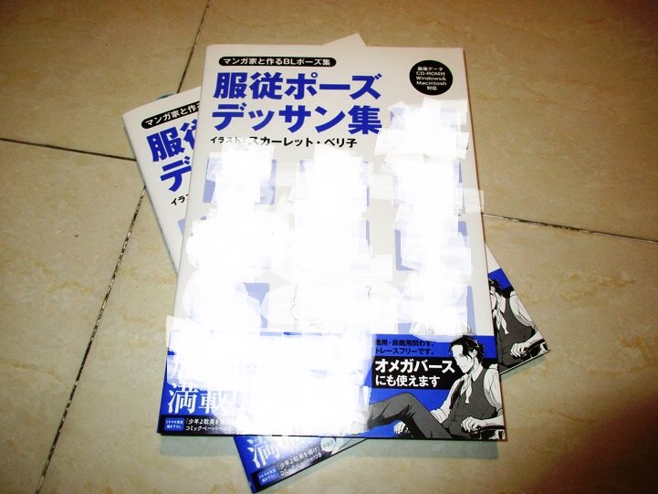 マンガ家と作るblポーズ集 服従ポーズデッサン集 服从绘图姿势集