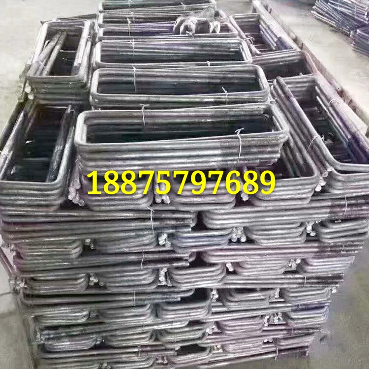 Building buried parts U-type bolt floor bolt cranking ring of the stainless steel suspension piece U-shaped wire bolt clamp clamp