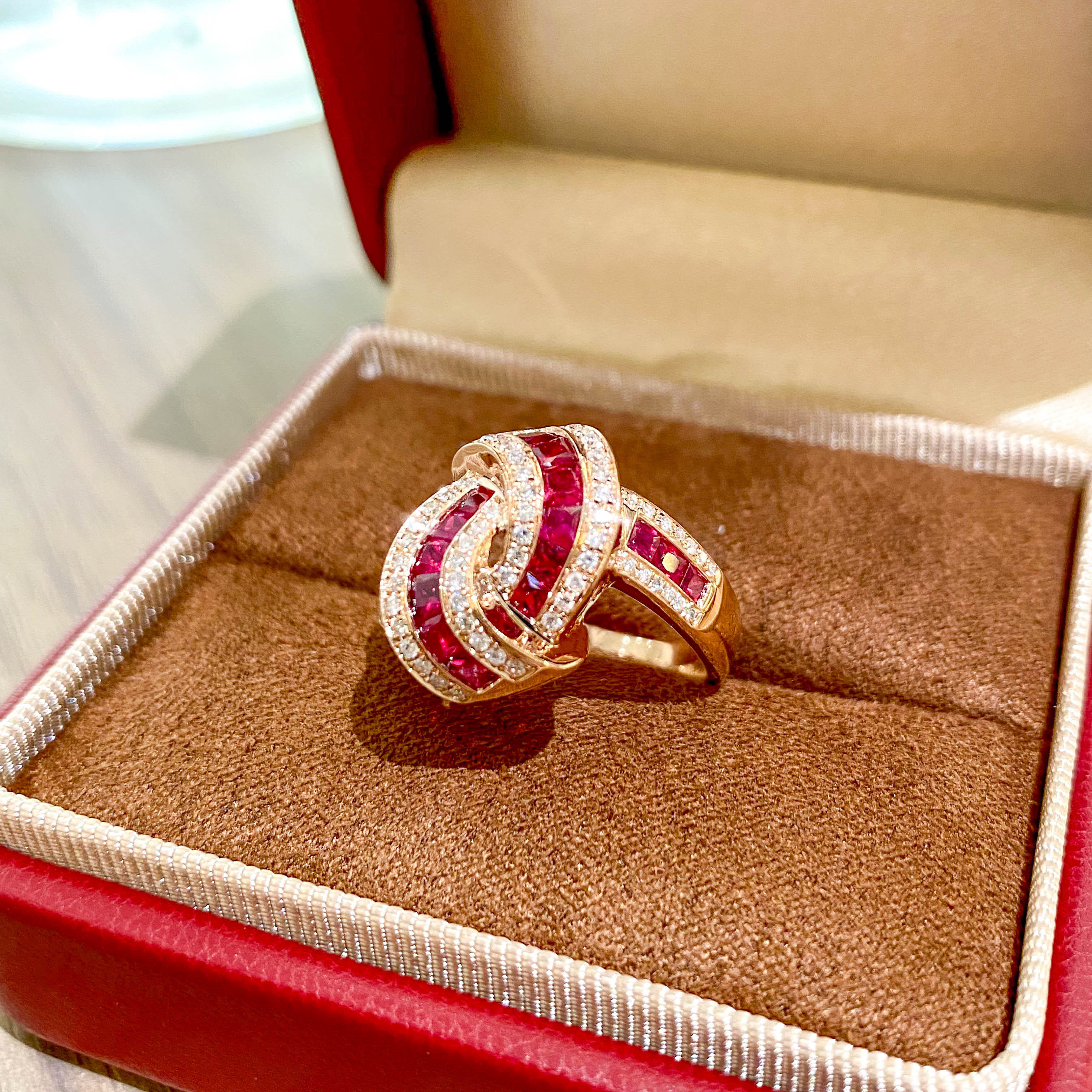 💎廷亮红宝石戒指: 1.8ct天然鸽血红戒指, 爱情象征💖-手饰-淘宝好物网