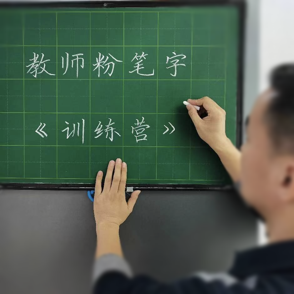 教师粉笔字