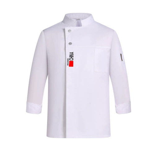 Хлопковый утепленный дышащий лонгслив для работы, китайский стиль, короткий рукав