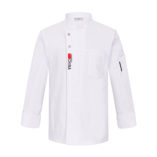 Хлопковый дышащий лонгслив для мальчиков для работы, китайский стиль, короткий рукав