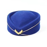 Stewardess Hat Студенческая военная барабанная команда Hat Band Cay Performance Performance Cap
