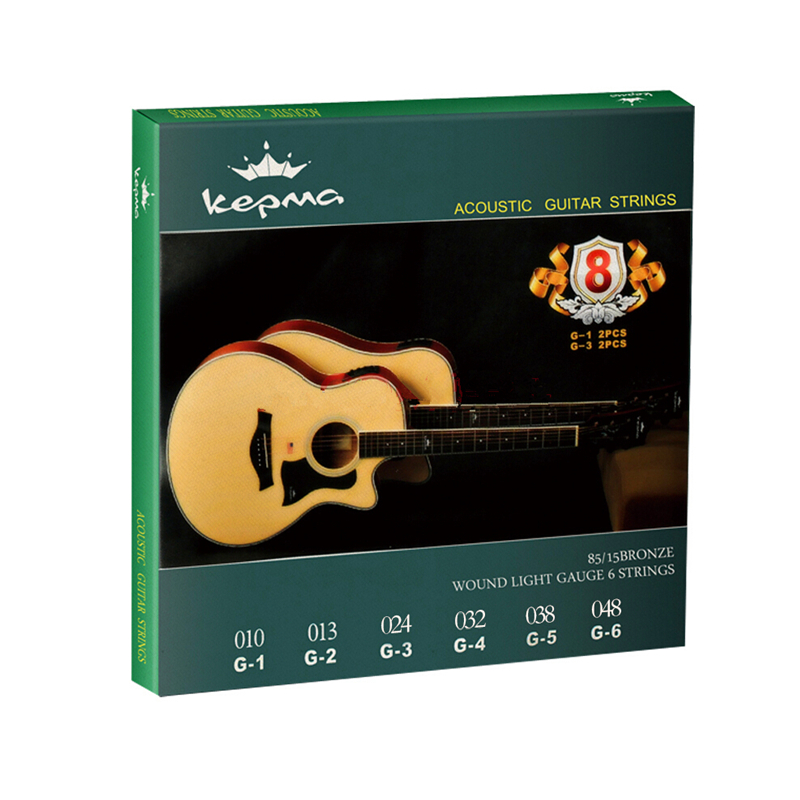 Kepma karma guitar string hamstring ballad karmi it string wood guitar set 8 roots D1C A1C original string