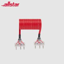 German official website Allstar new red transparent epee hand line imported fencing equipment