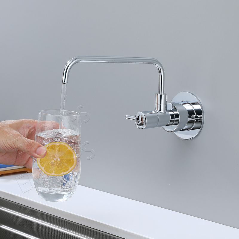 All-Copper In-Wall Direct Drinking Water Purifier Faucet, Sideboard Wall-Mounted Pipeline Machine Faucet, 2/34 Inch Wall Outlet All-Copper In-Wall Direct Drinking Water Purifier Faucet, Sideboard Wall-Mounted Pipeline Machine Faucet, 2/34 Inch Wall Outlet