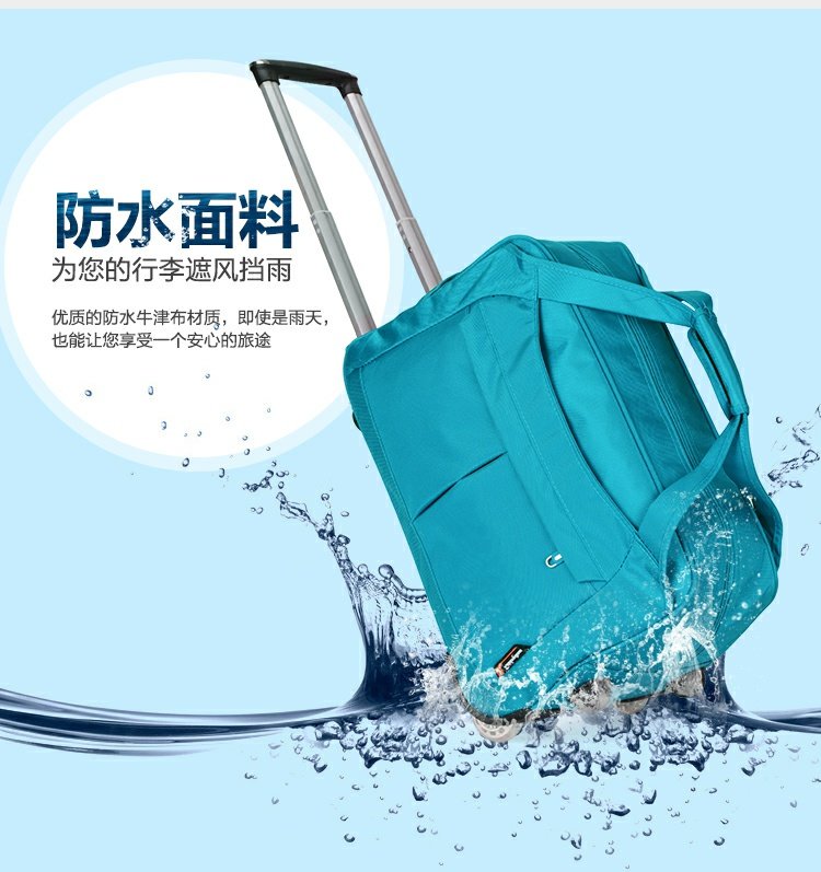 Hành lý du lịch công suất lớn du lịch khoảng cách ngắn xe đẩy xách tay túi xách nam và nữ túi đựng đồ du lịch