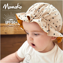 Baby hat Summer style All cotton Spring Breathable Stars Children Sunscreen Fisherman Hat Summer Mens Baby Sun Hat
